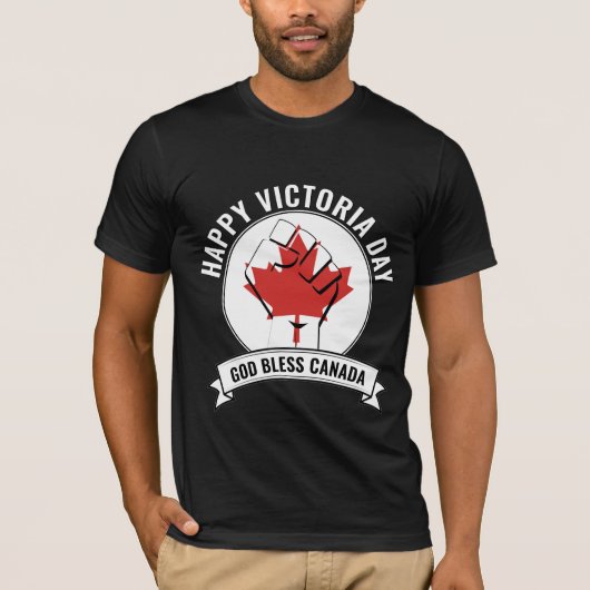 VICTORIA TAG Gott segne CANADA T-Shirt (Vorderseite)