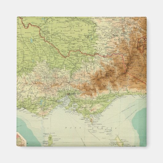 Victoria & Tasmania Magnet (Vorne)