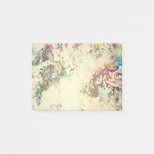 Victoria Texture Vintag Earth Design Post-it Klebezettel (Vorderseite)