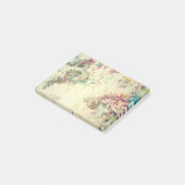 Victoria Texture Vintag Earth Design Post-it Klebezettel (angewinkelt)