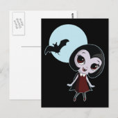 Victoria the Vampire Postkarte (Vorne/Hinten)
