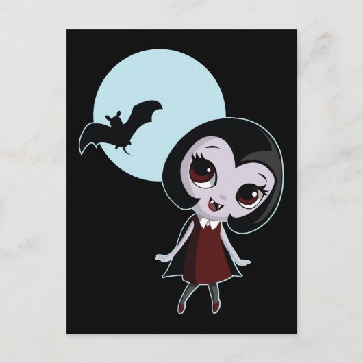 Victoria the Vampire Postkarte (Vorderseite)