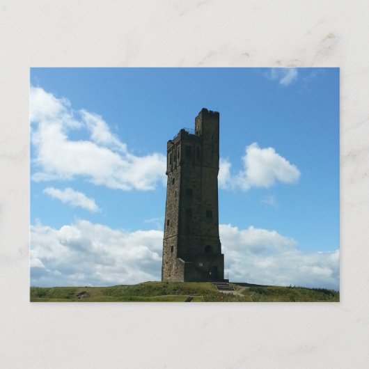 Victoria Tower in Huddersfield Postkarte (Vorderseite)