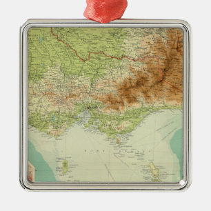 Victoria u. Tasmanien Silbernes Ornament