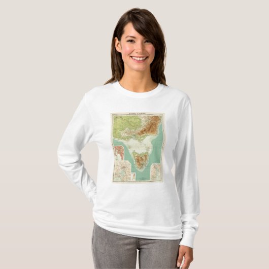 Victoria u. Tasmanien T-Shirt (Vorne ganz)
