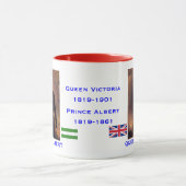 Victoria und Albert* Portrait Tasse (Zentrum)