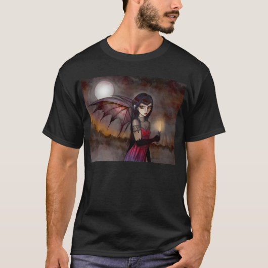 Victoria Vampir Hemd beim Bummeln T-Shirt (Vorderseite)