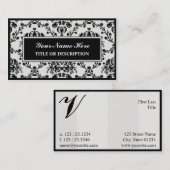 Victoria Visitenkarte (Vorne/Hinten)