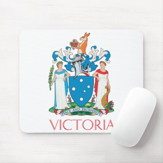 Victoria-Wappen Mousepad (Mit Mouse)