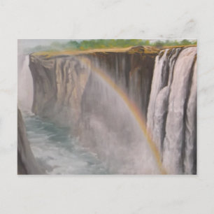 Victoria-Wasserfälle nach der Karte