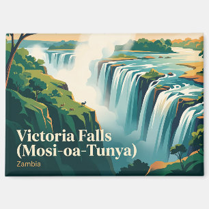 Victoriafälle (Mosi-oa-Tunya) Sambia Magnet
