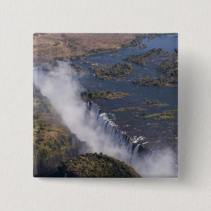Victoriafälle, Sambesi-Fluss, Sambia - Simbabwe Button