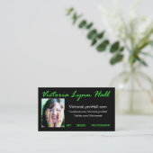 VictoriaLynnHall.com-Visitenkarten Visitenkarte (Stehend Vorderseite)