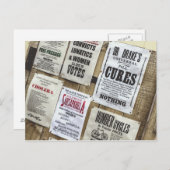 Victorian Advertising Postkarte (Vorne/Hinten)