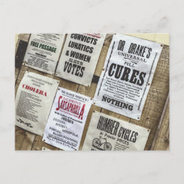 Victorian Advertising Postkarte