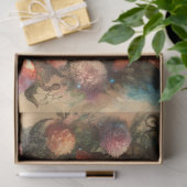 Victorian Alice Wonderland Fantasy Art  Seidenpapier (Geschenk)