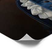 Victorian Animal Portraits, Dressed Animal Prints, Poster (Ecke)