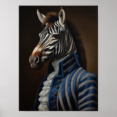 Victorian Animal Portraits, Dressed Animal Prints, Poster (Vorne)