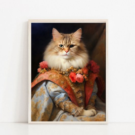 Victorian Animal Portraits, Royal Pet Portraits,  Poster