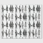 victorian animals kids funny geschenkpapier (Flach)
