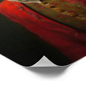 Victorian Animals Portrait, Royal Animal Painting, Poster (Ecke)