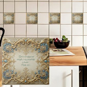 Victorian anpassbare Bibelverse Fliese