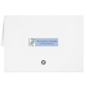 Victorian beauty in purple coat (Rückseite Horizontal)