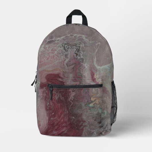 Victorian Blush Print Cut Sew Bag Bedruckter Rucksack (Vorderseite)