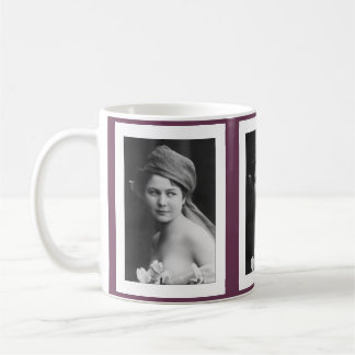 Victorian Bride in black and white Kaffeetasse