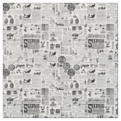 victorian catalog black white antique toile stoff (Muster)