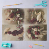 Victorian Christmas 4-in-1 Decoupage Combo Seidenpapier (Basteln)