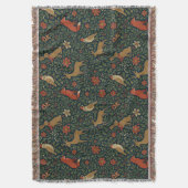 Victorian Christmas Animal & Botanical  Decke (Vorderseite Vertikal)