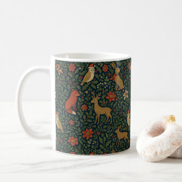 Victorian Christmas Animal & Botanical Kaffeetasse