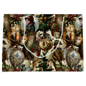 Victorian Christmas Elegance  Große Geschenktüte (Vorderseite)