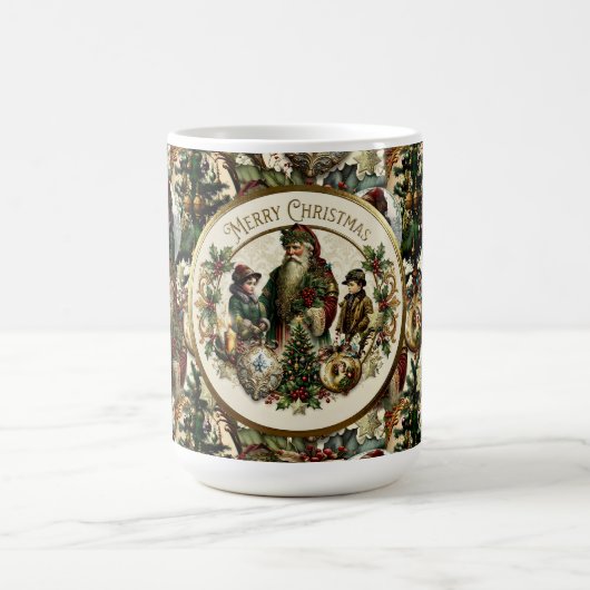 Victorian Christmas Elegance Kaffeetasse (Mittel)
