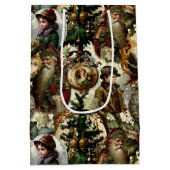 Victorian Christmas Elegance  Mittlere Geschenktüte (Rückseite)