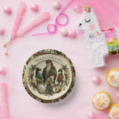 Victorian Christmas Elegance  Pappteller (Party)