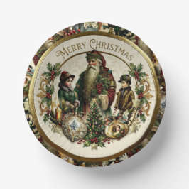 Victorian Christmas Elegance  Pappteller