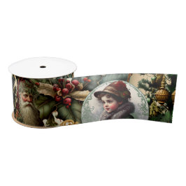 Victorian Christmas Elegance  Satinband