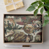 Victorian Christmas Elegance  Seidenpapier (Geschenk)