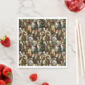 Victorian Christmas Elegance Serviette (Beispiel)