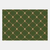 Victorian Christmas Ephemera Collage Geschenkpapier Set (Vorderseite 2)