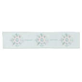 Victorian Christmas Floral Custom Table Runner Kurzer Tischläufer (Horizontal)