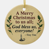 Victorian Christmas Ornament - A Christmas Carol (Vorne)