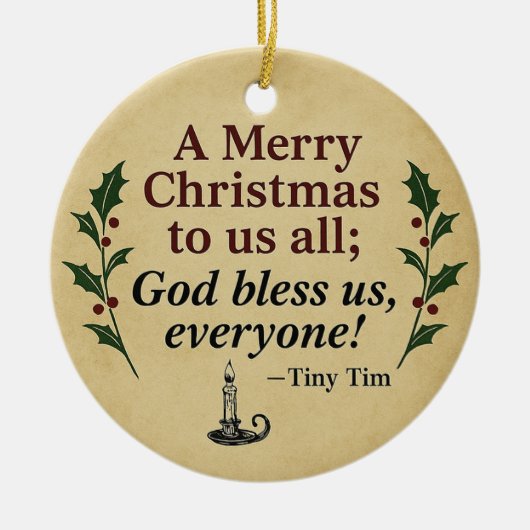 Victorian Christmas Ornament - A Christmas Carol (Vorne)