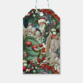 Victorian Christmas Portrait Geschenkanhänger (Rückseite)