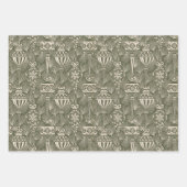 Victorian Christmas Sparkle Geschenkpapier Set (Vorderseite 2)