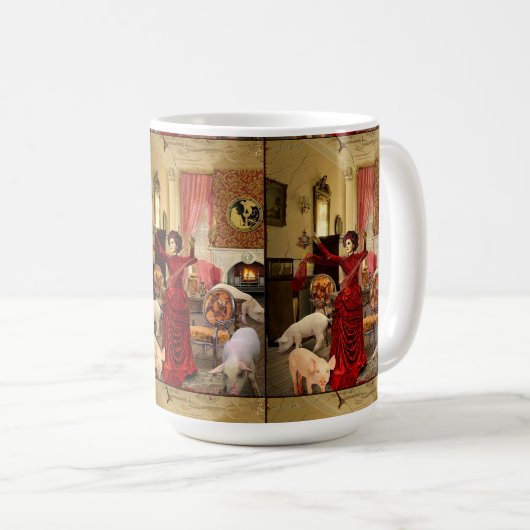 Victorian Circe Kaffeetasse (VorderseiteRechts)