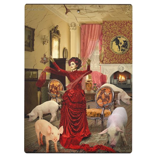 Victorian Circe Klemmbrett (Rückseite)