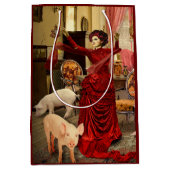 Victorian Circe Mittlere Geschenktüte (Vorderseite)